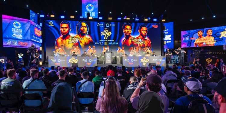 تصاعد وتيرة الحماس بتصريحات نارية في المؤتمر الصحفي لـ “The Ring IV” قبل المواجهات الحاسمة السبت المقبل
