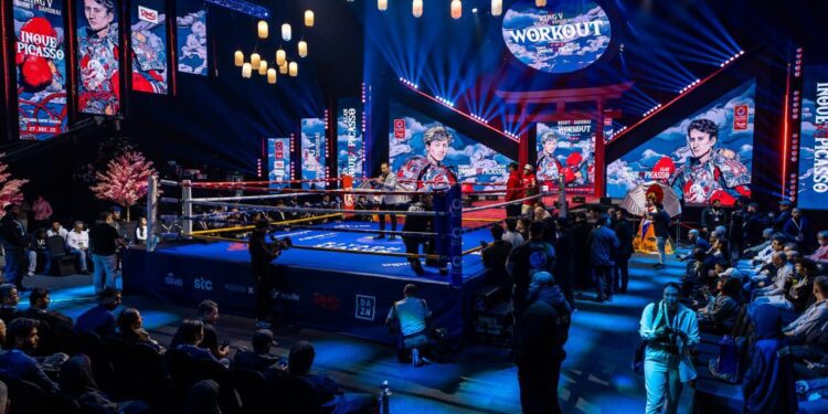 خاض نجوم الملاكمة تدريباتهم في أجواء تفاعلية عكست حجم الاهتمام العالمي بالأمسية المرتقبة (موسم الرياض)