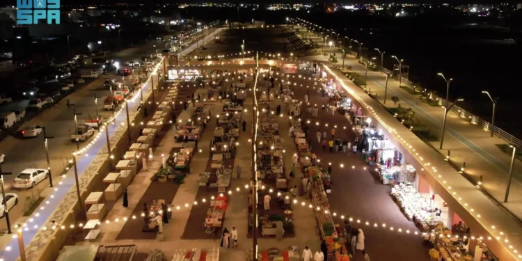 أسواق جازان الشعبية تشهد حراكًا تجاريًا متصاعدًا في رمضان