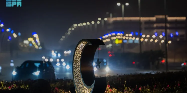 400 مجسم جمالي يُزيِّن شوارع وميادين الحدود الشمالية في رمضان