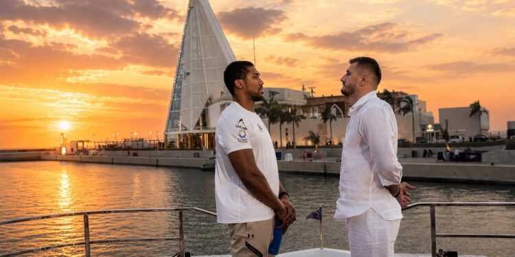 جدة تشهد انطلاق أجواء أسبوع نزال “The Comeback” قبل مواجهة جوشوا وبرينغا