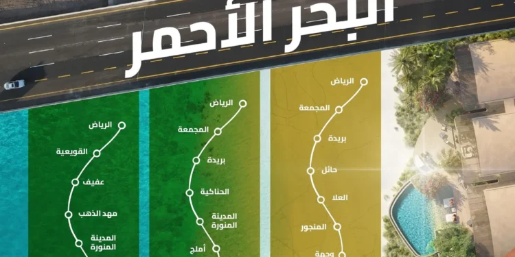 3 مسارات برية للوصول إلى وجهة البحر الأحمر